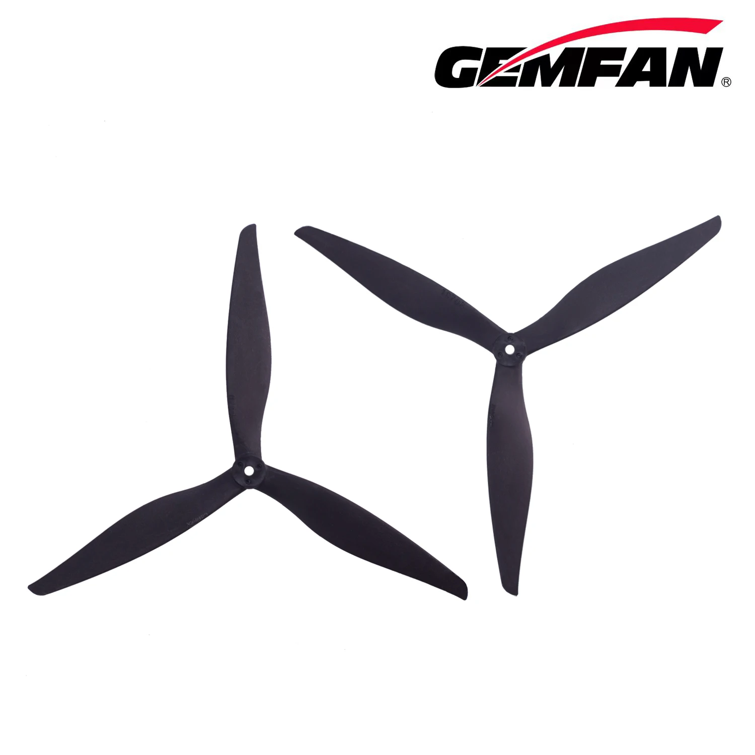 2Pairs(2CW+2CCW) Gemfan 1070 10X7X3 3-Blade 10inch Propeller Glass Fiber Nylon for FPV Long Range