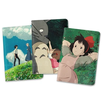 Copertina per passaporto anime giapponese Estetismo Film Stills Portafoglio per passaporto Donna Elementi essenziali per il viaggio Porta passaporto per biglietti di carte bancarie