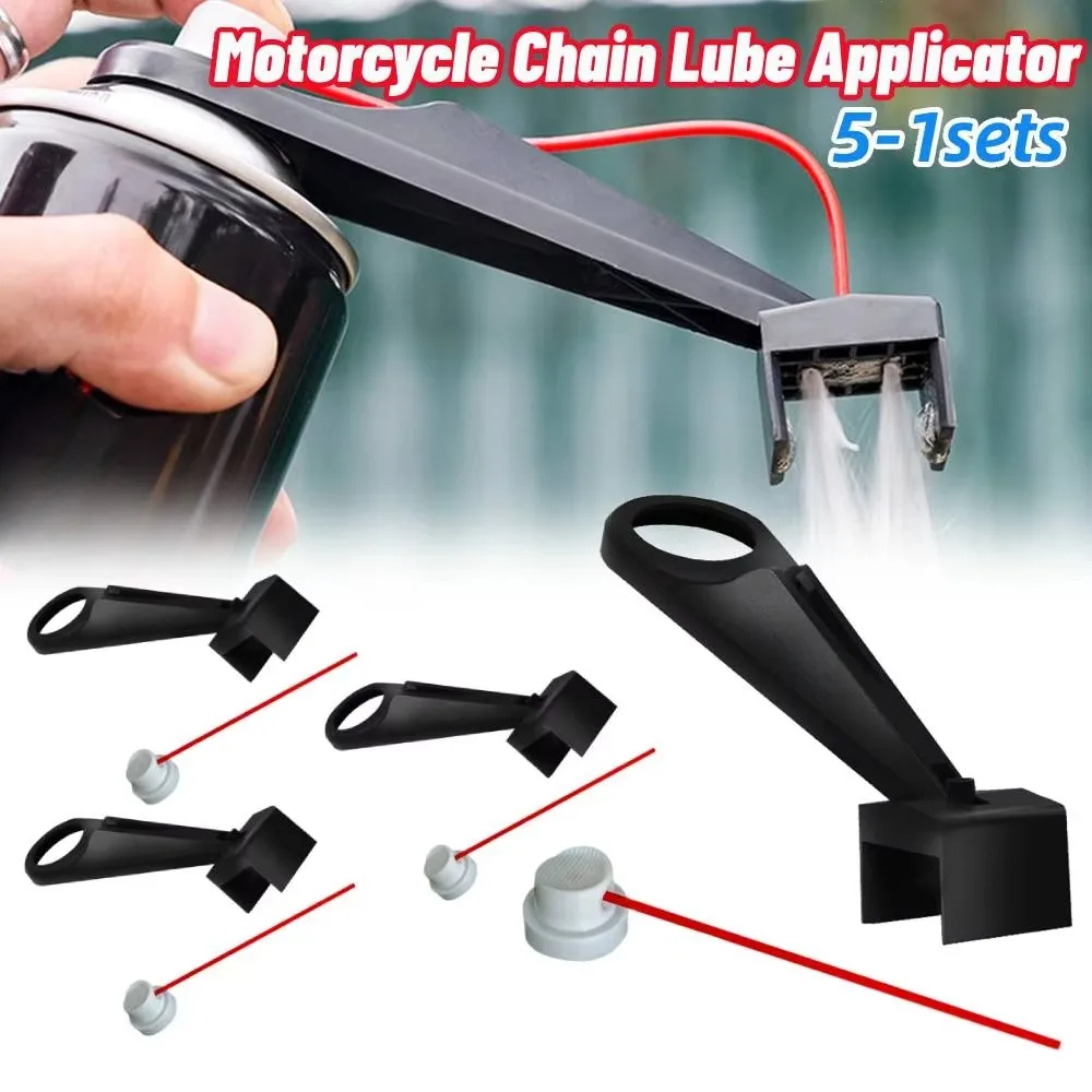 Mess-Free Motorcycle Chain Lubrication Applicator, Portable Chain Oil & Wax Applying Tool, Motorcycle Maintenance Accessory