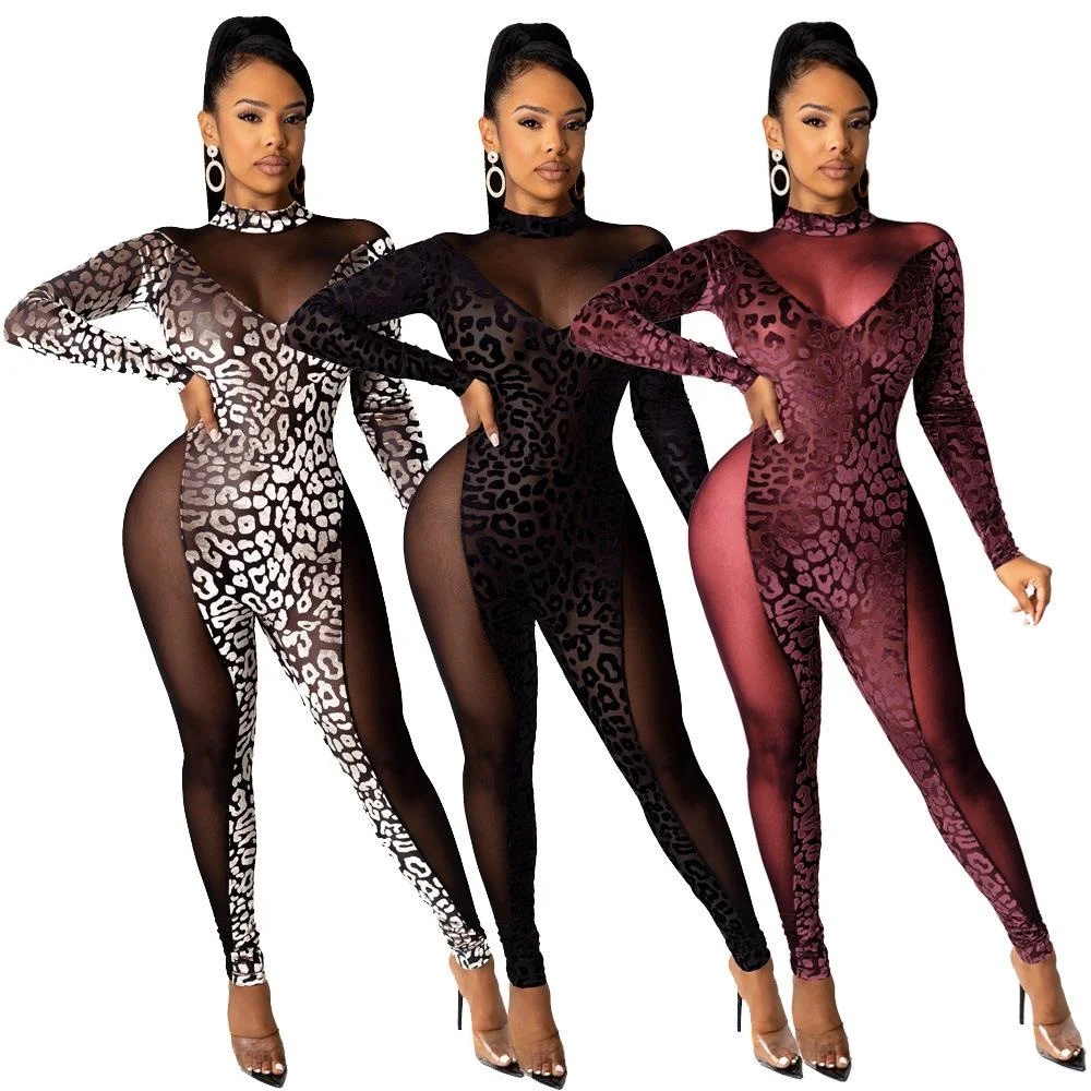 

Женский комбинезон Me Splicing Long Sve с низкой талией, весна 202, повседневный удобный комбинезон из полиэфирного волокна