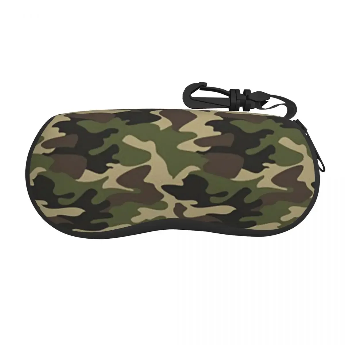 Custom Camo Camouflage Shell Glasses Case Unisex Cool Tactical Eyeglasses Case Sunglasses Protector Box