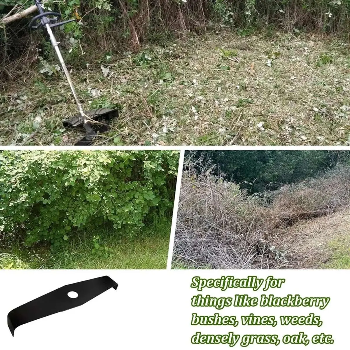 A74U Brush Cutter Grass Trimmer Knife Cutting Steel Blade 2 Tooth 2T Trimmer Blade 305 X 25.4 X 3Mm for Brushcutter