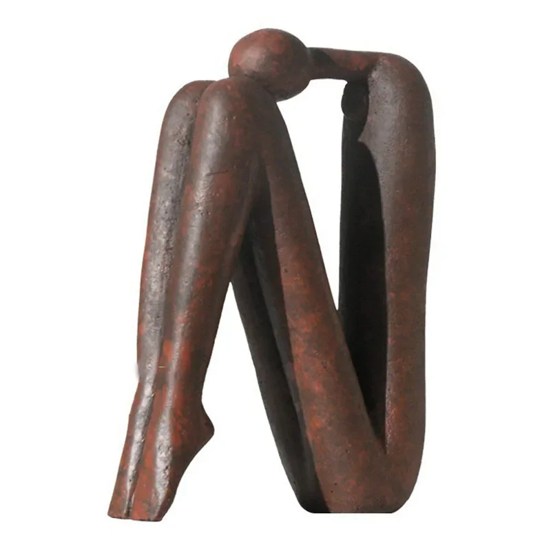 Korean Abstract Art Figure Statue Decoration Home Room Decoration Desktop Living Room Bookshelves Ornaments Indoor Art Crafts