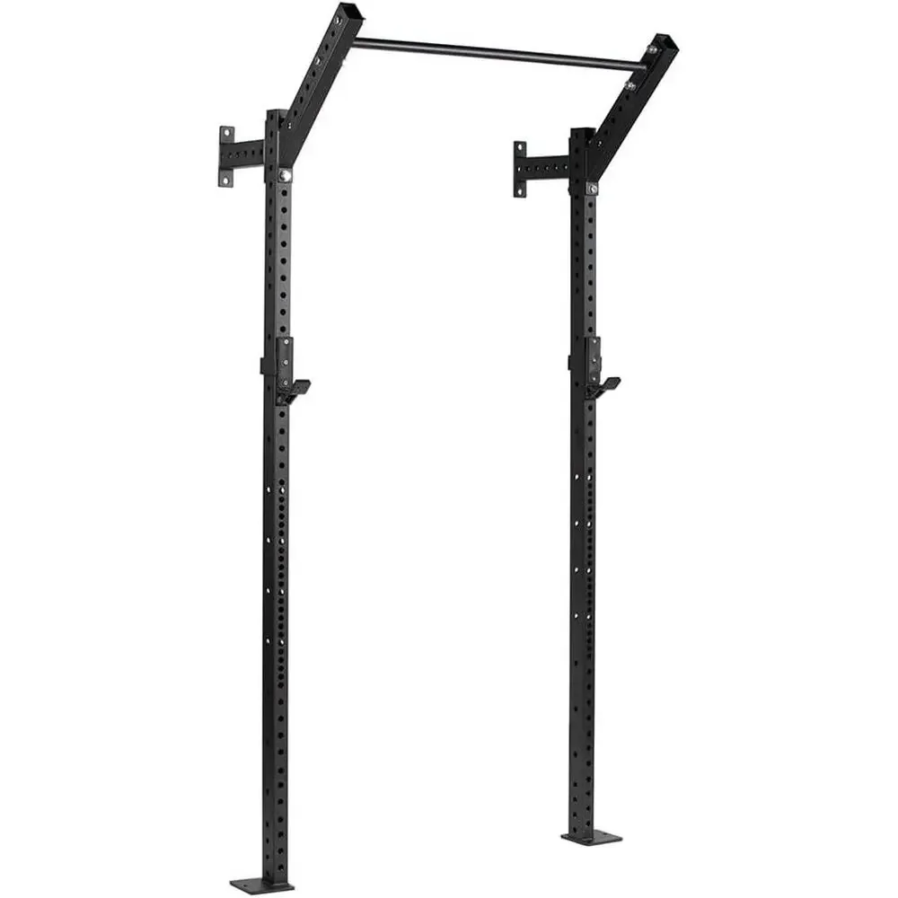 

Компактная настенная силовая стойка (Power Rack), 82 В x 12 Г, сталь 2x3 11-го калибра, с J-образными крюками и турником в комплекте