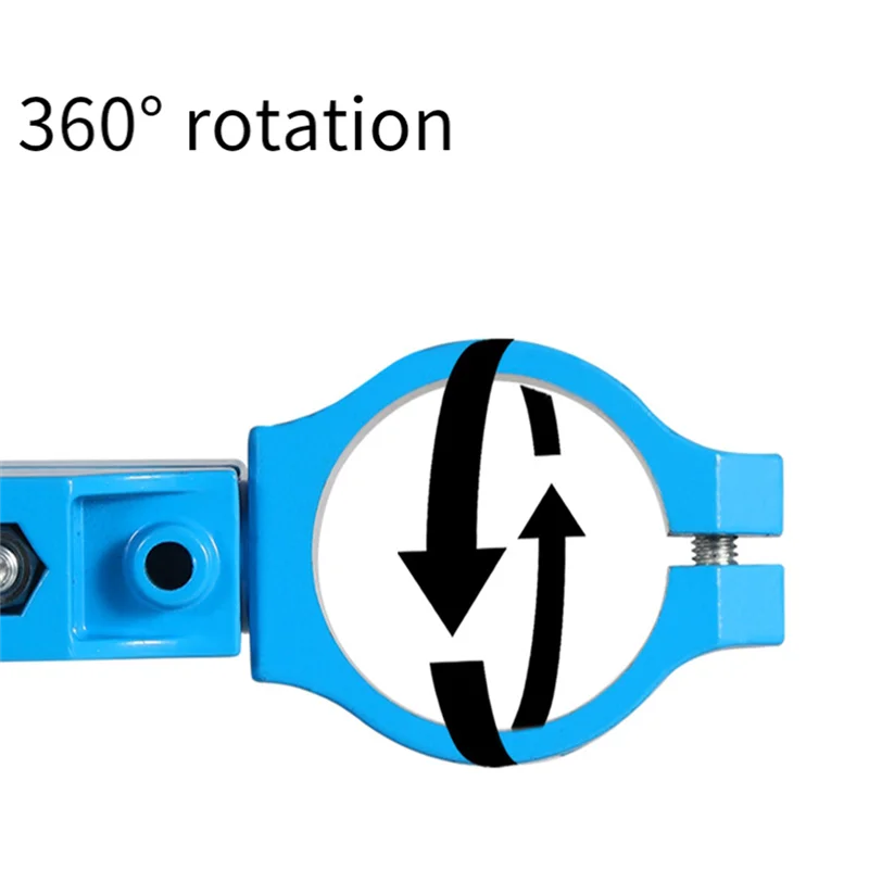 AS63-Drill Press Bracket Adjustable Table Rack Universal Rotation Electric Drill Rotary Tool Fixed Bracket Grinder Holder Easy T