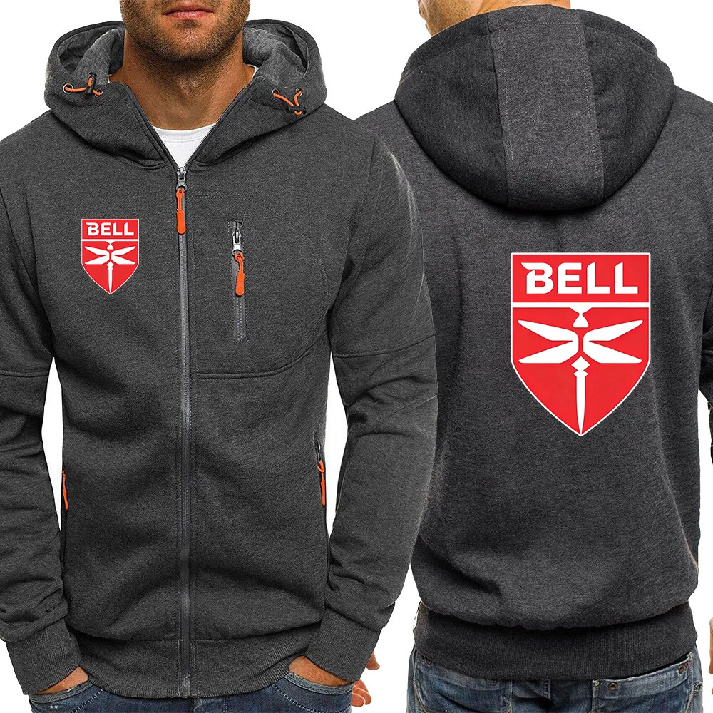 2026 New Style Multi Functional Casual Coat Bell Helicopter Logo Print Spring And Autumn Men's Premium Jacket Hoodies