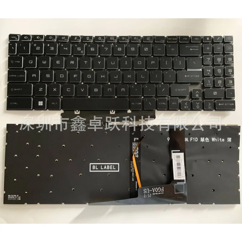 Av+ For MSI MS-15H1 MS-15H2 MS-15H4 MS-15HK MS-1591 MS-1592 MS-1593 Replacement Keyboard