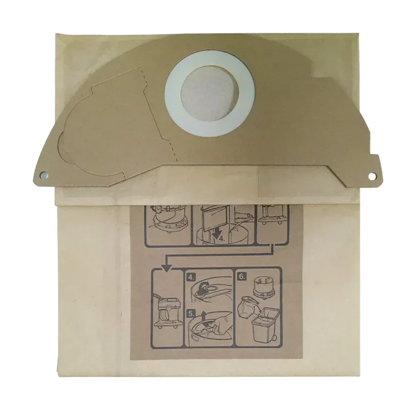 Vacuum Cleaner For Karcher A2004 WD2000 Filter Paper Bag Dust Bag 6.904-322.0