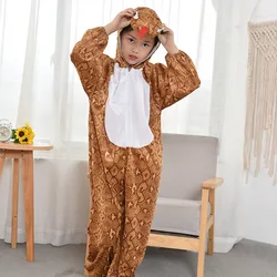 Halloween Girl Boy Animal Snake Cosplay Jumpsuits Kids Halloween Cosplay Costumes Children's Day Stage Performance Costumes