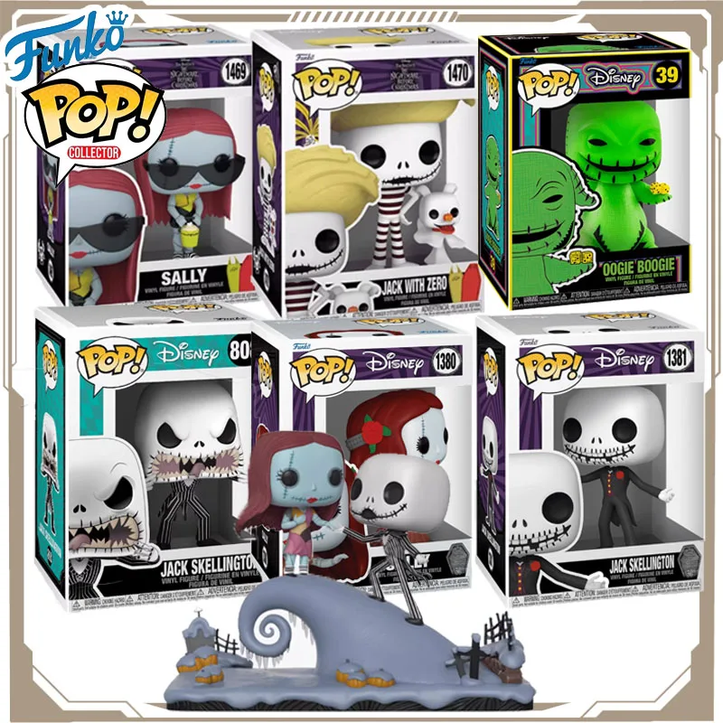 

Funko POP оригинальная аниме-фигурка «Кошмар перед Рождеством» Oogie Boogie SALLY, экшн-фигурка, игрушки для мальчиков и девочек, детский подарок