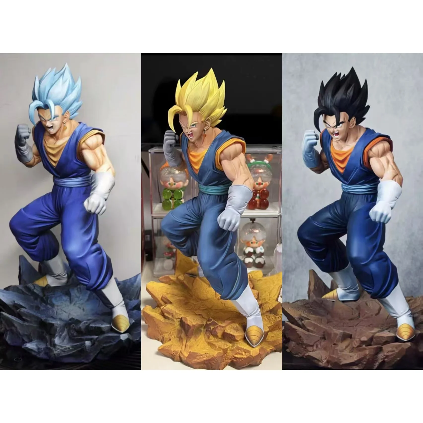 

32cm/12.5 inches Dragon Ball anime character Vegetto Figurine Model Collection Decoration Ornaments Toys Gift