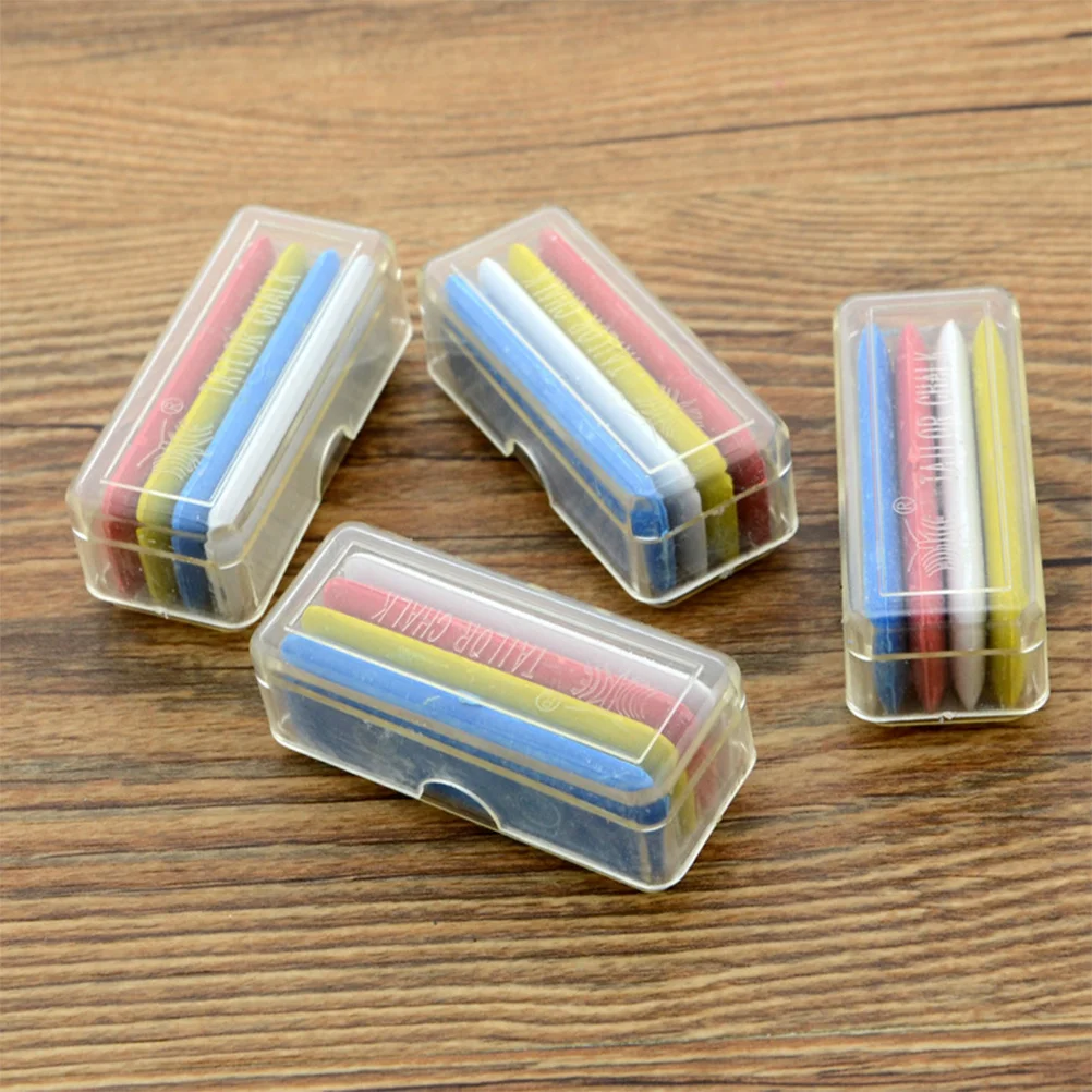 

20pcs 5 Boxes Tailors Chalks Clothing Sewing Chalk Fabric Marking Tool For Diy Dressmaking Temporary Pattern Drawing Sewing