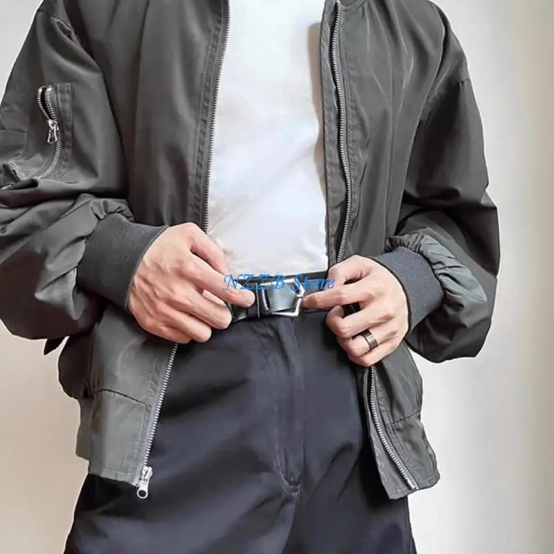 

T21F Modern Waistband With Antislip Fastener Adjustable Length Patchworks Waist Strap