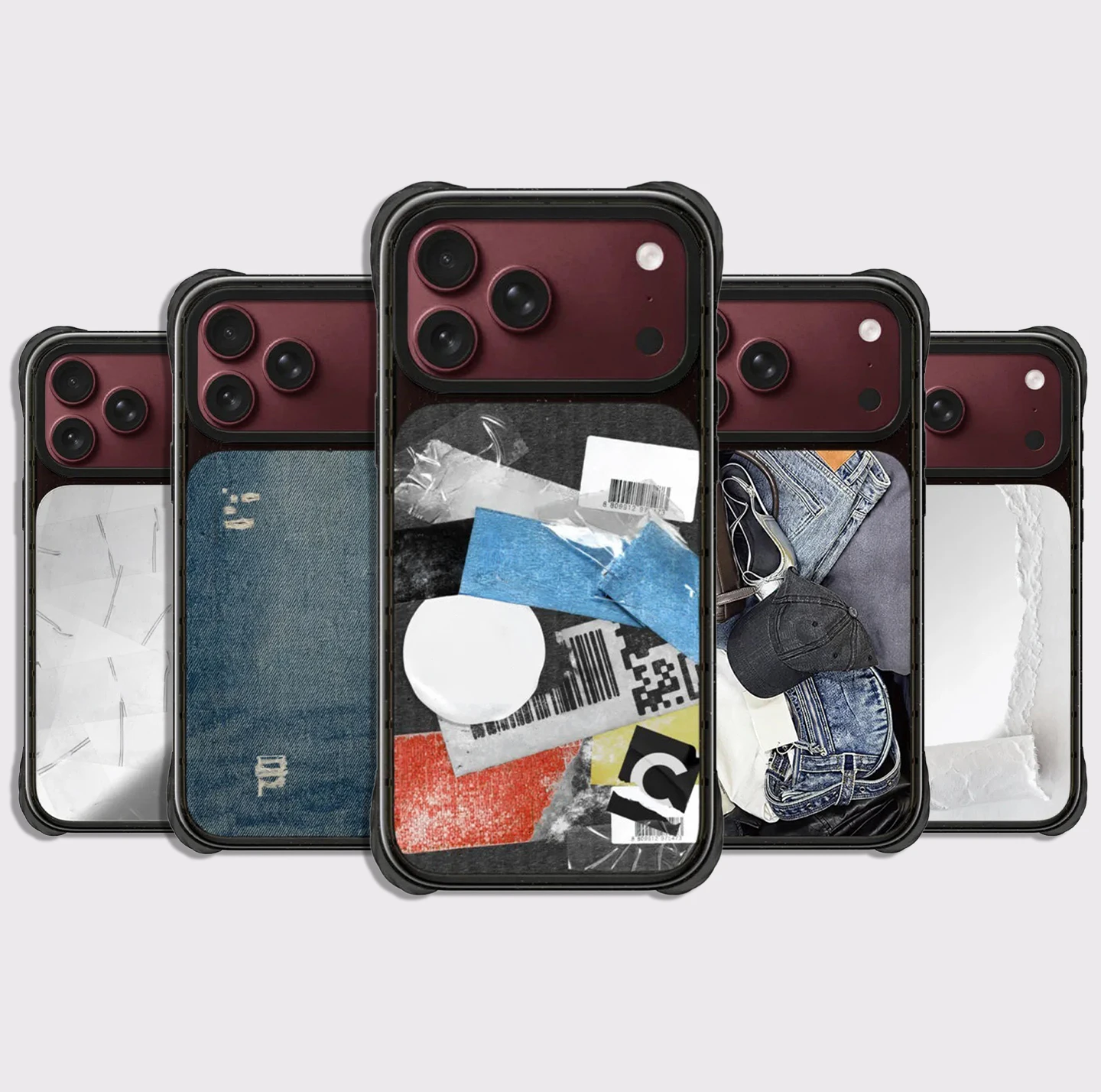 Bag Cap Denim Ultra Impact Case - Mirror / Glaze Magnetic Cover: Compatible with IPhone 18 17 Pro Max 18Pro