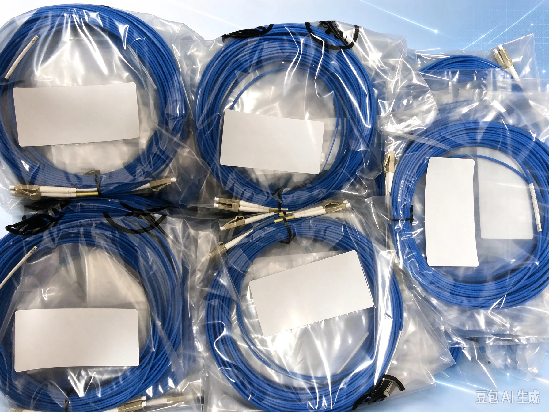 Parts for HP QK734A 653728-003 LC/LC OM4 5m FLEX Optical Fiber Cable