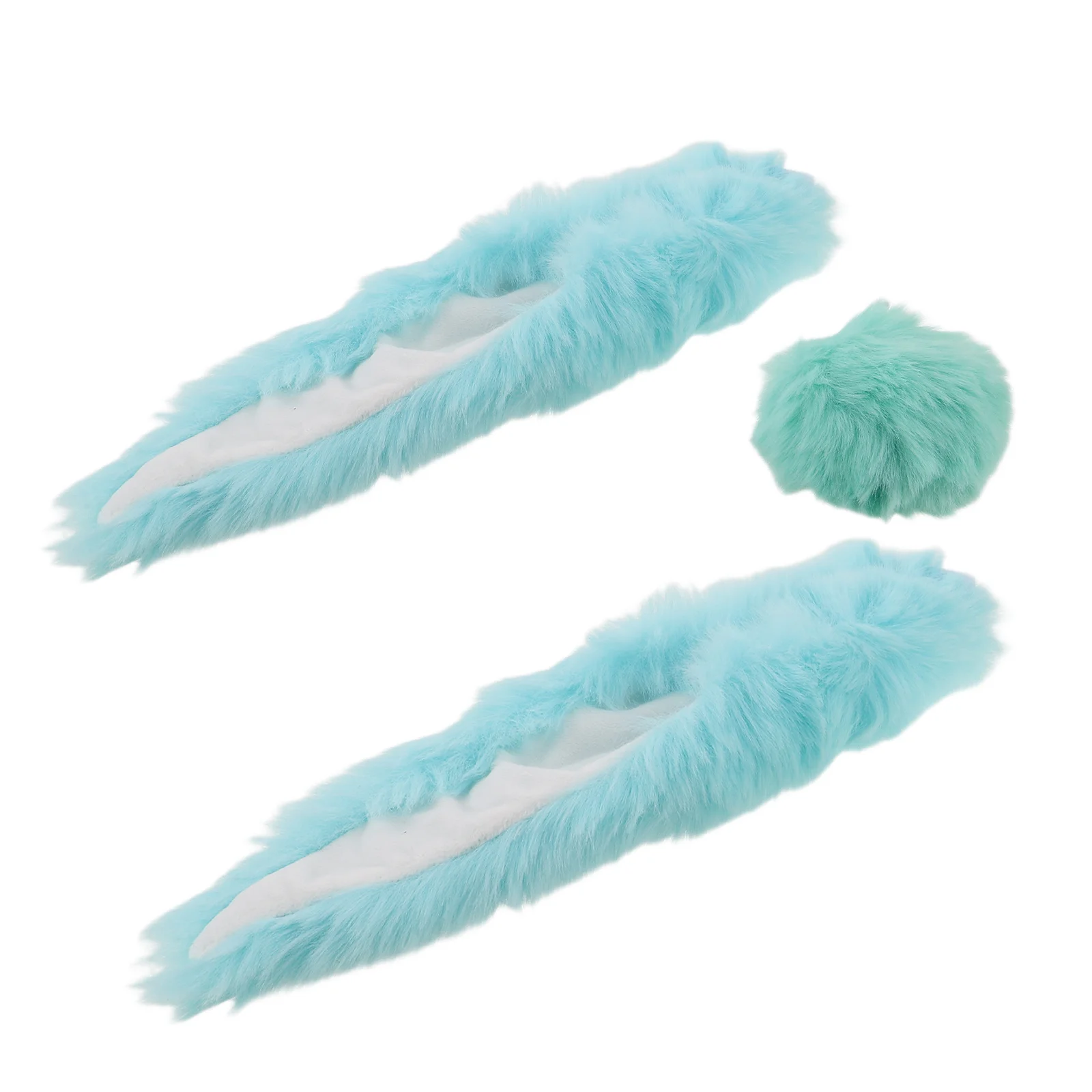 

1 set 1 Set Rabbit Ears Decor: Cute Bunny Ears Tail For Motorcycle Bicycle Skate Accessories Women Lightweight