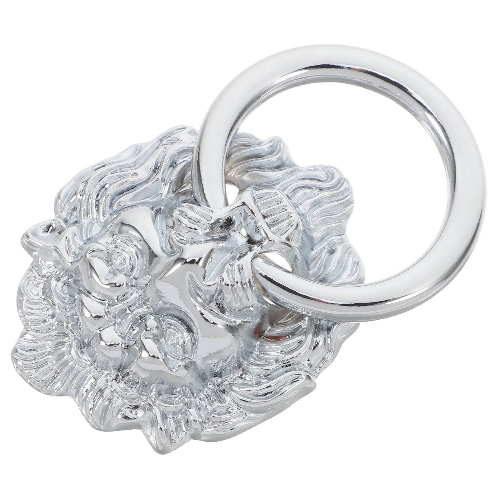 

Zinc Alloy Vintage Style Lion Head Pull Handle Single Hole Drawer Pull Cabinet Door Handle Metal Furniture Replacement