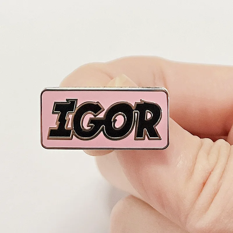 Rap AlbumTyler The Creator Vote Igor Enamel Pins Rock Band Badges Lapel Pins Fan Jewelry Gifts Clothes Bags Accessories