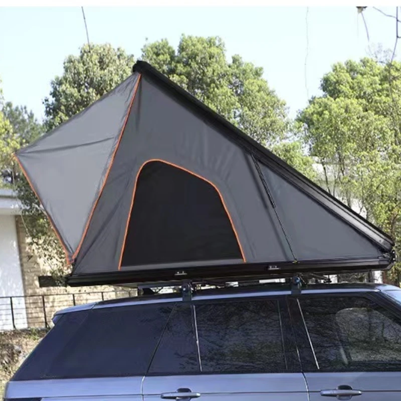 4 Season automatic Vertical roof tent hard shell aluminum car rooftop tent