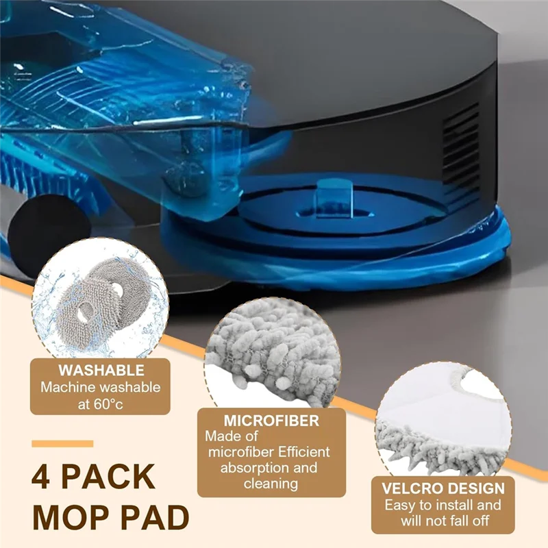Для Dreame L10s Pro Ultra Heat/L10s Ultra Gen2/X30 Ultra/X40 Ultra/L20 Ultra сменный держатель для швабры-вакуумные аксессуары
