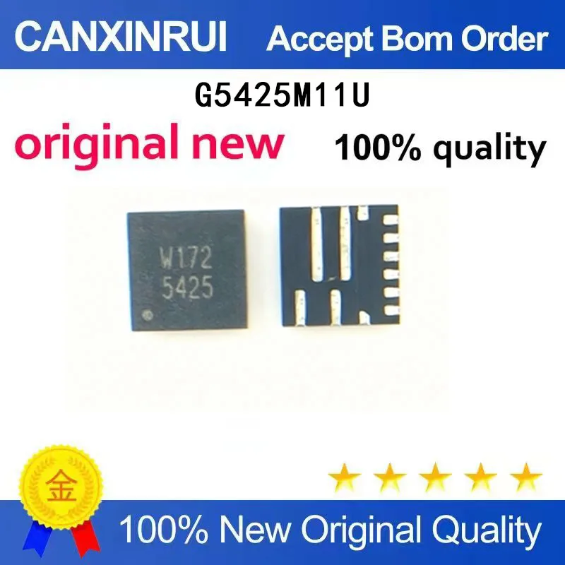 

(5 Pieces) Brand new original G5425M11U G5425 silk screen 5425 QFN G5425BM11U G5425B