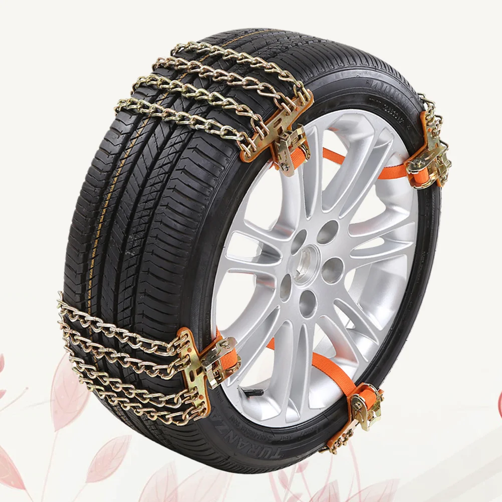 

Ice Chain Snow SUV Wheel Car Winter Strap 4 Chains Balance Design Tire for Trucks