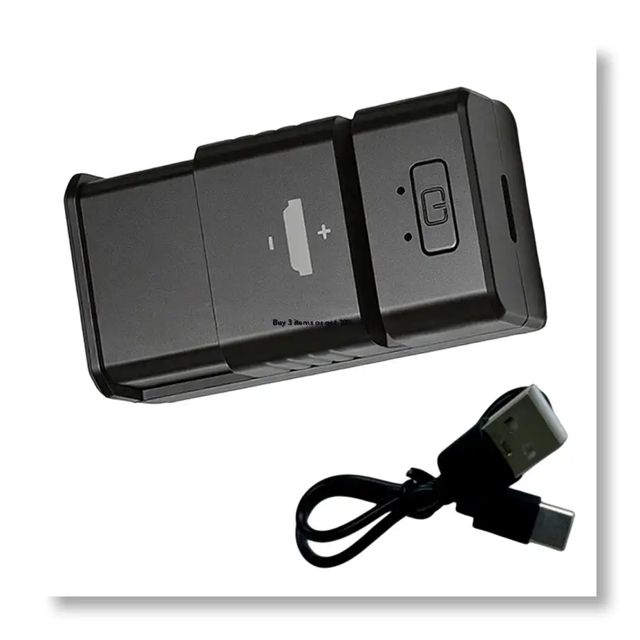 ✤LIR Lithium Button Cell Charger Type-C Single Slot Charger Compatible LIR2032 LIR2450 for Car Key Scale Pointer