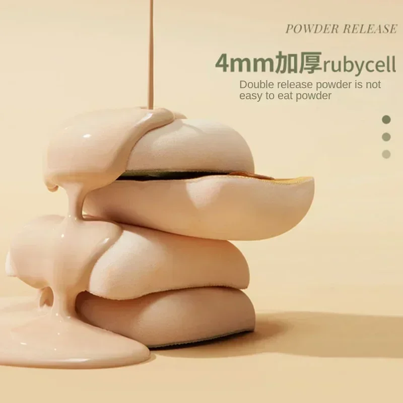 10/20pc super grosso cosméticos puff tamanho grande corretivo fundação esponja almofadas uso seco molhado rosto beleza maquiagem puffs ferramentas xl