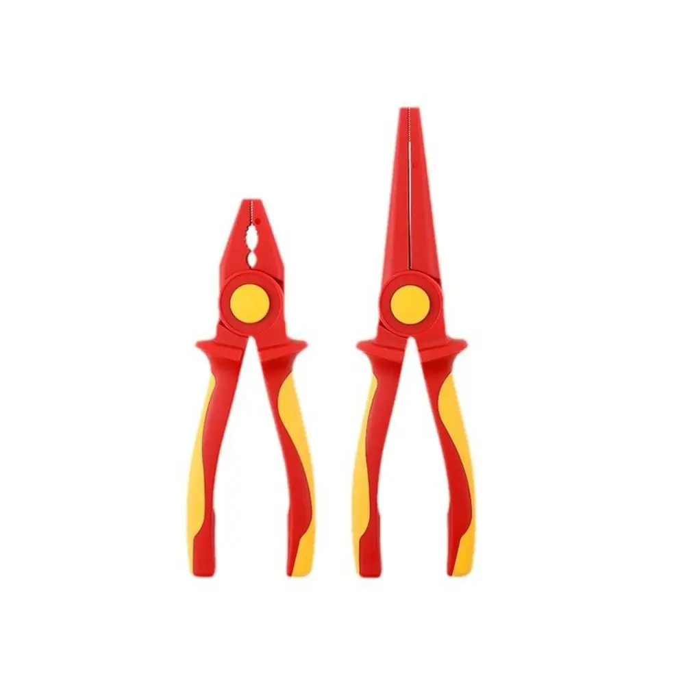 

Plastic Mini Pliers High Voltage 1000V Multi-purpose Wire Cutting Pliers Needle-nose Practical Jewelry Making Plier Beading