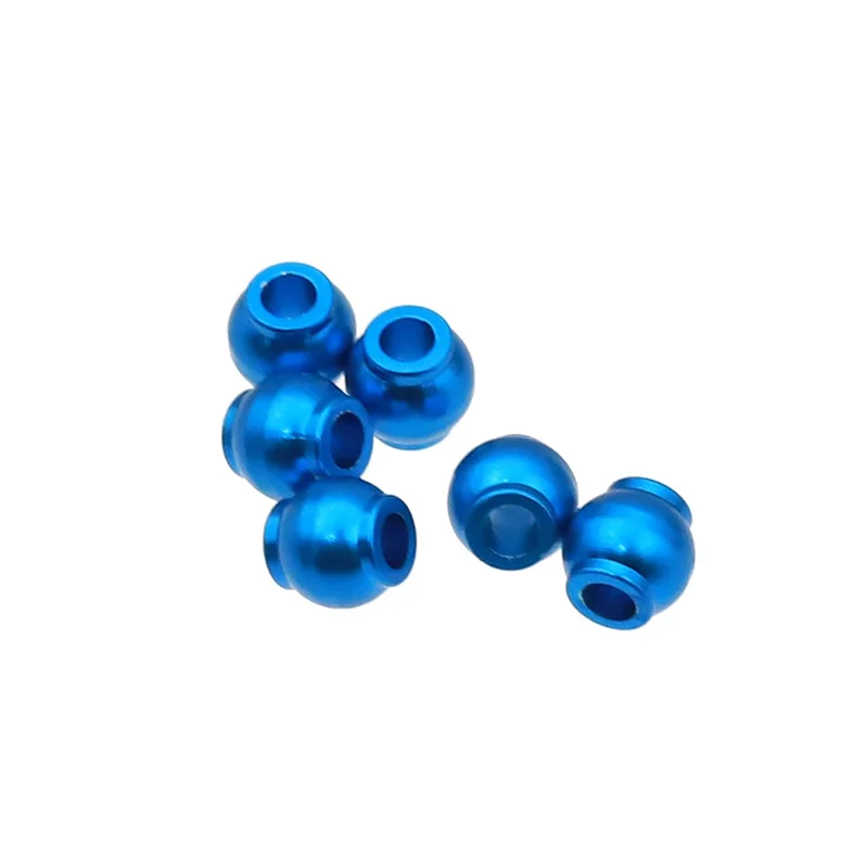 B78B-RC カーアクセサリー: アルミ合金ステアリングキットアップグレード用スルーホールボールヘッドタミヤ TT02 STD-318