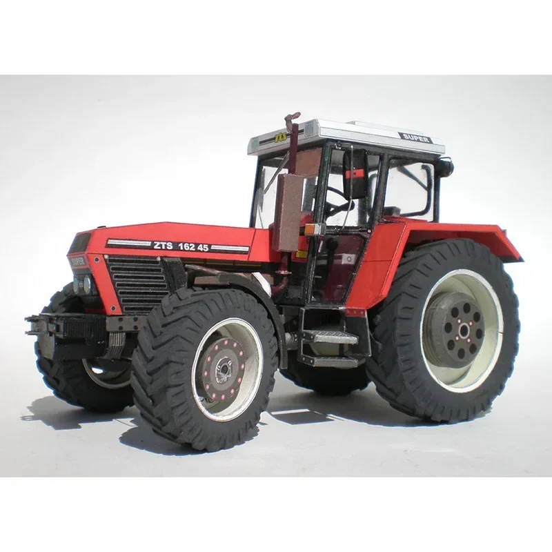 

1:32 или 1:22 чешский Zetor 162 45, бумажная модель трактора, ручная сельскохозяйственная техника «сделай сам»