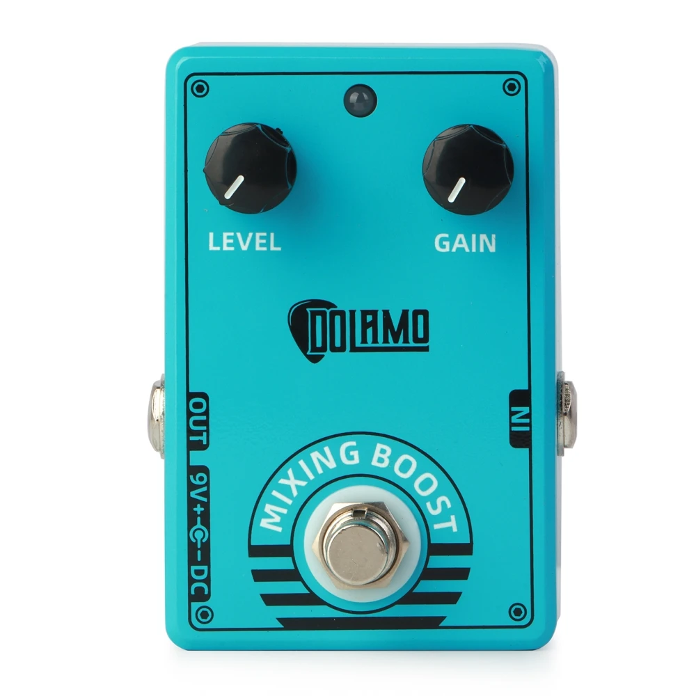 Caline Dolam D-10 Mixing Boost Guitar Effect Pedal True Bypass Level Gain Controls Alloy Casing Guitar Parts & Accessories