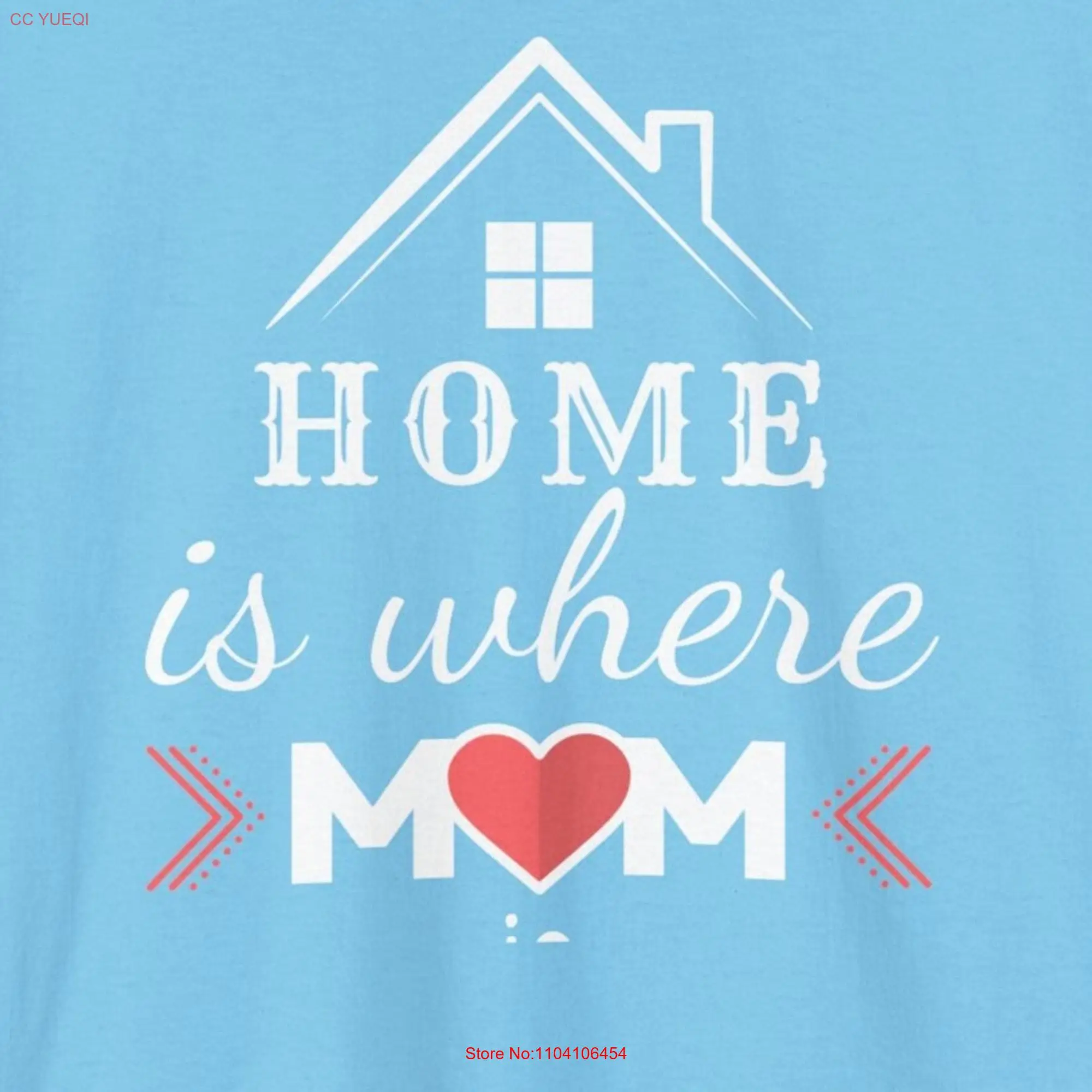 Cute T Shirt Mom Mothers Day For Mother Home long or short sleeves