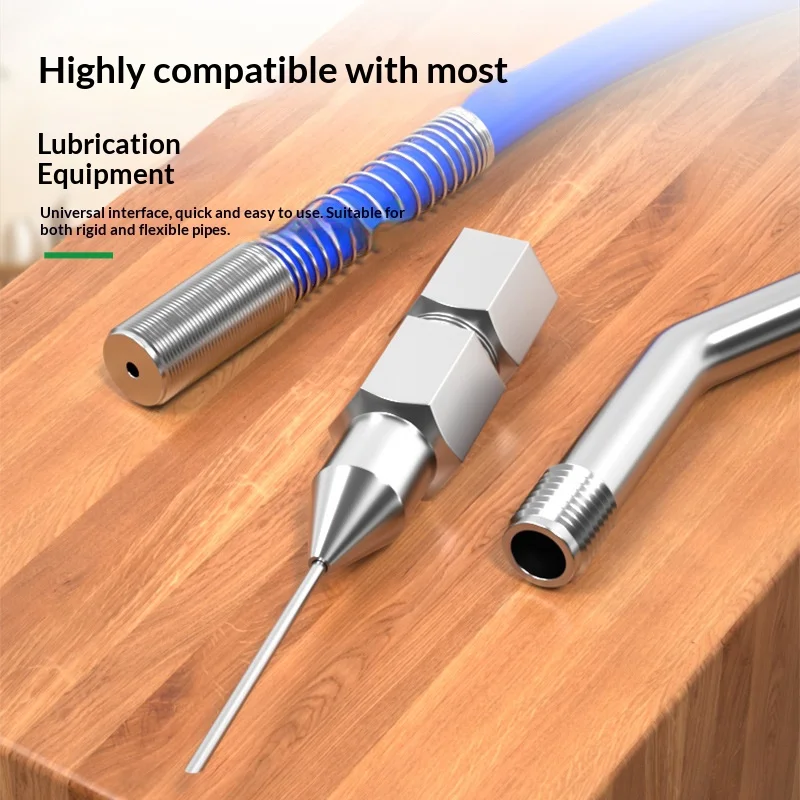 

Removable Grease Gun Attachments Parts and Accessories Sealed Injector Detachable Automobiles Bearing Massage Refueling