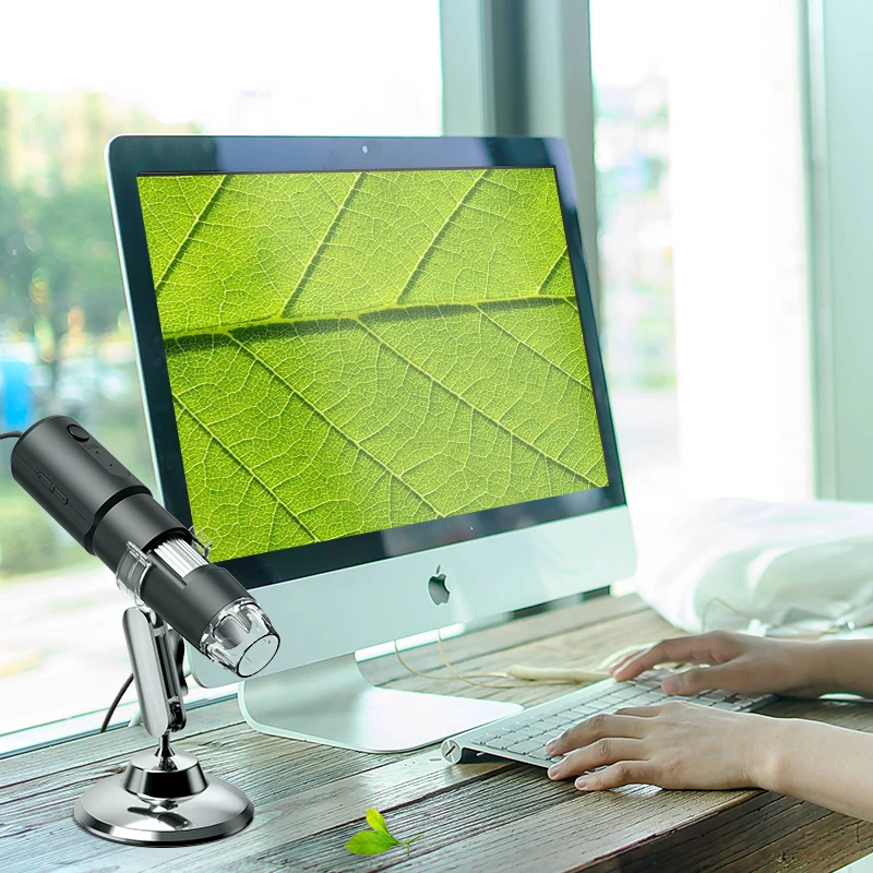 

2MP 1080P 50-1000X WIFI Digital Microscope Wireless Handheld Endoscope for Repair Hair Skin Smartphone PCB Tool Magnifier