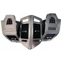 1PCS Silver Air Vent Outlet For Mitsubishi Pajero Montero V87 V93 V95 V97 V98 2007-22 Instrument Panel Board A/C Air Conditioner