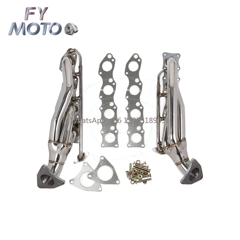 

Для T Oyota Tundra 5.7L V8 2007-2016 и 2008-2014 T Oyota Sequoia 5.7L V8 Короткий разъем из нержавеющей стали с полированной отделкой