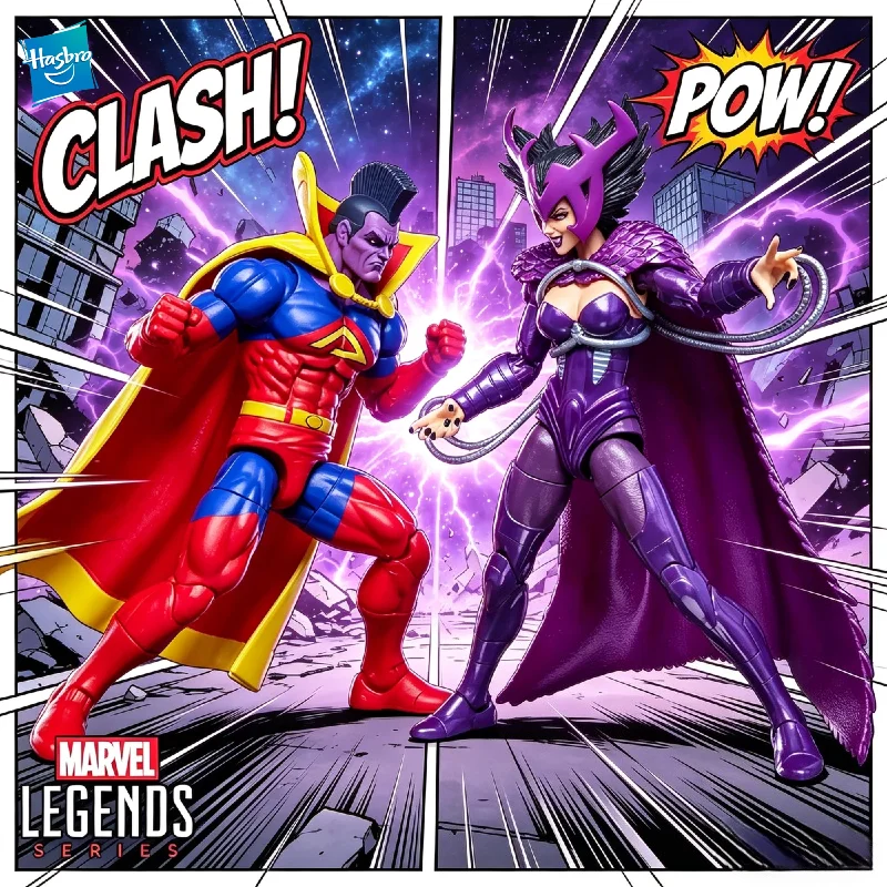 

【IN STOCK】Hasbro Marvel Legends Series X-Men Deathbird & Marvel's Gladiator 6-Inch 2-Pack Action Figure Set
