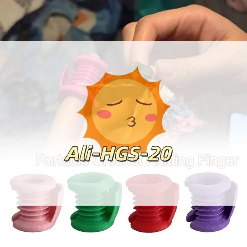 

Finger Protector for Crocheting, Relieves Pain & Prevents Calluses, Thin & Breathable for Knitting, Sewing, Crafting