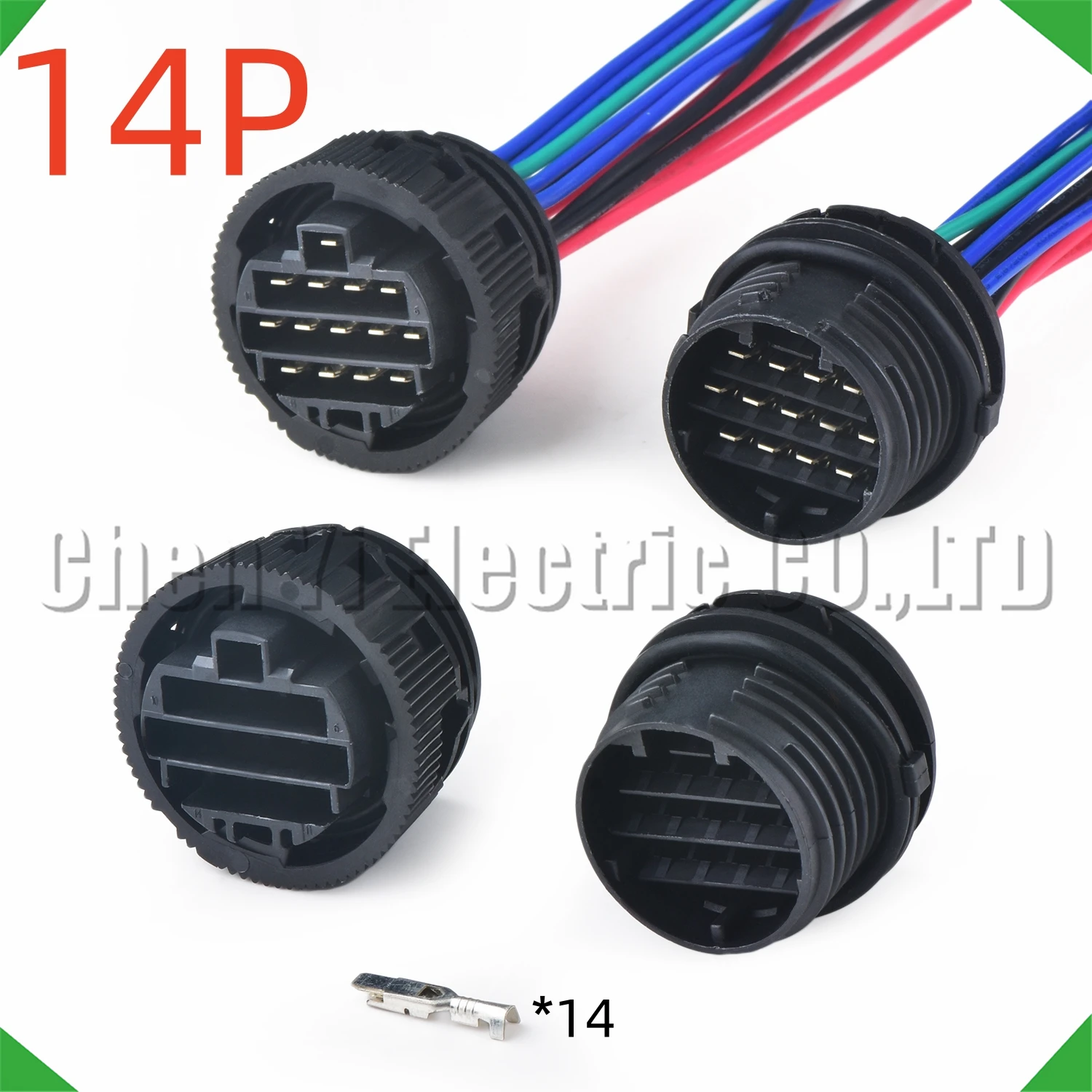 14 Pin Automotive Connectors Car door Wire harness Plug 98958-1021 98957-1121 For Peugeot Citroen Renault Elysees
