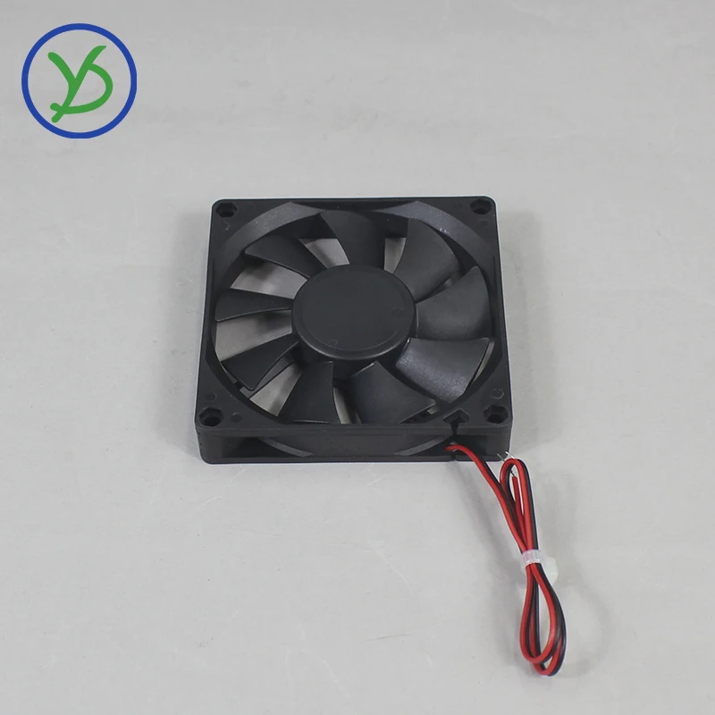 Вентилятор охлаждения 12 В 24 В 6015 8015 Вентилятор охлаждения Масляный подшипник Нагреватель Аксессуары для корпуса компьютера ПК Кулер графического процессора Охлаждение радиатора