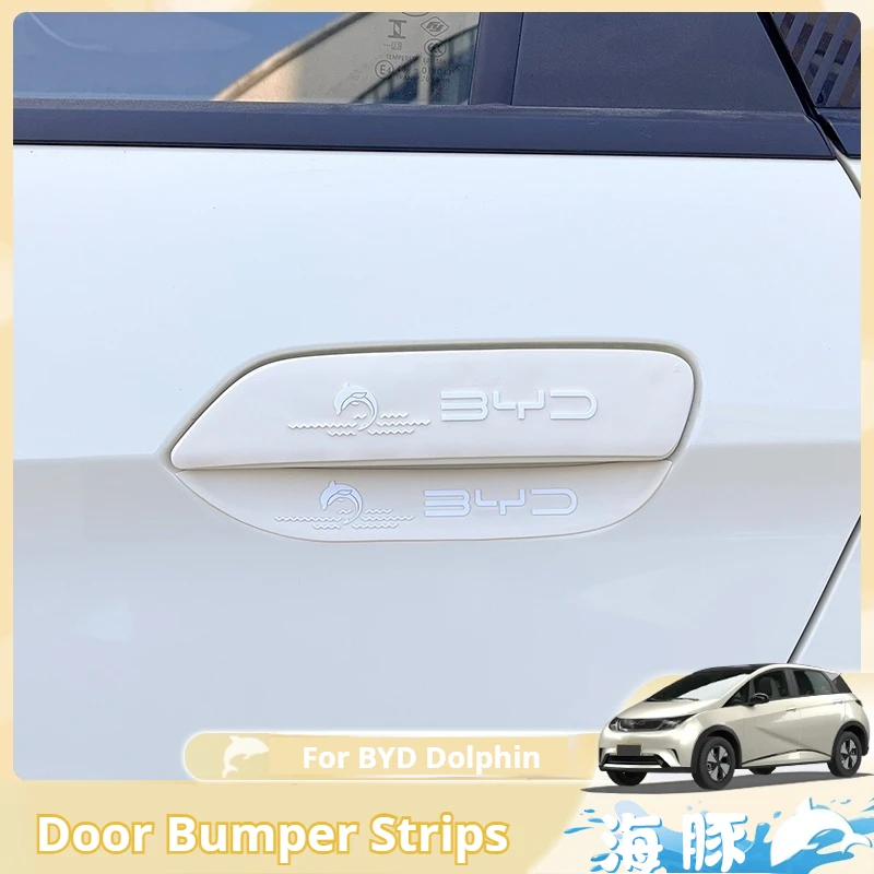 

For BYD Seagull dolphin Car Door Edge Anti Scratch Protection Strips Anti-collision Protector Sticker Bumper Scuff Accessories