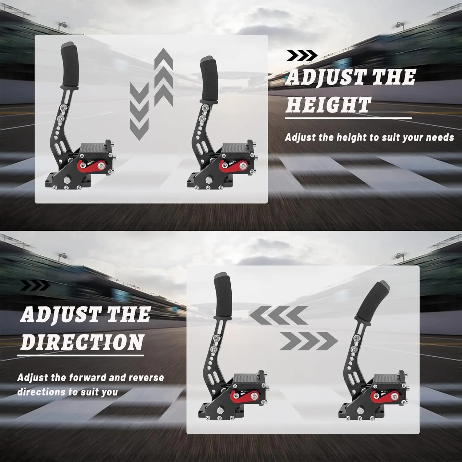 

16-битный USB-ручной тормоз для ПК для гоночных игровых тормозов, аналоговое исполнение