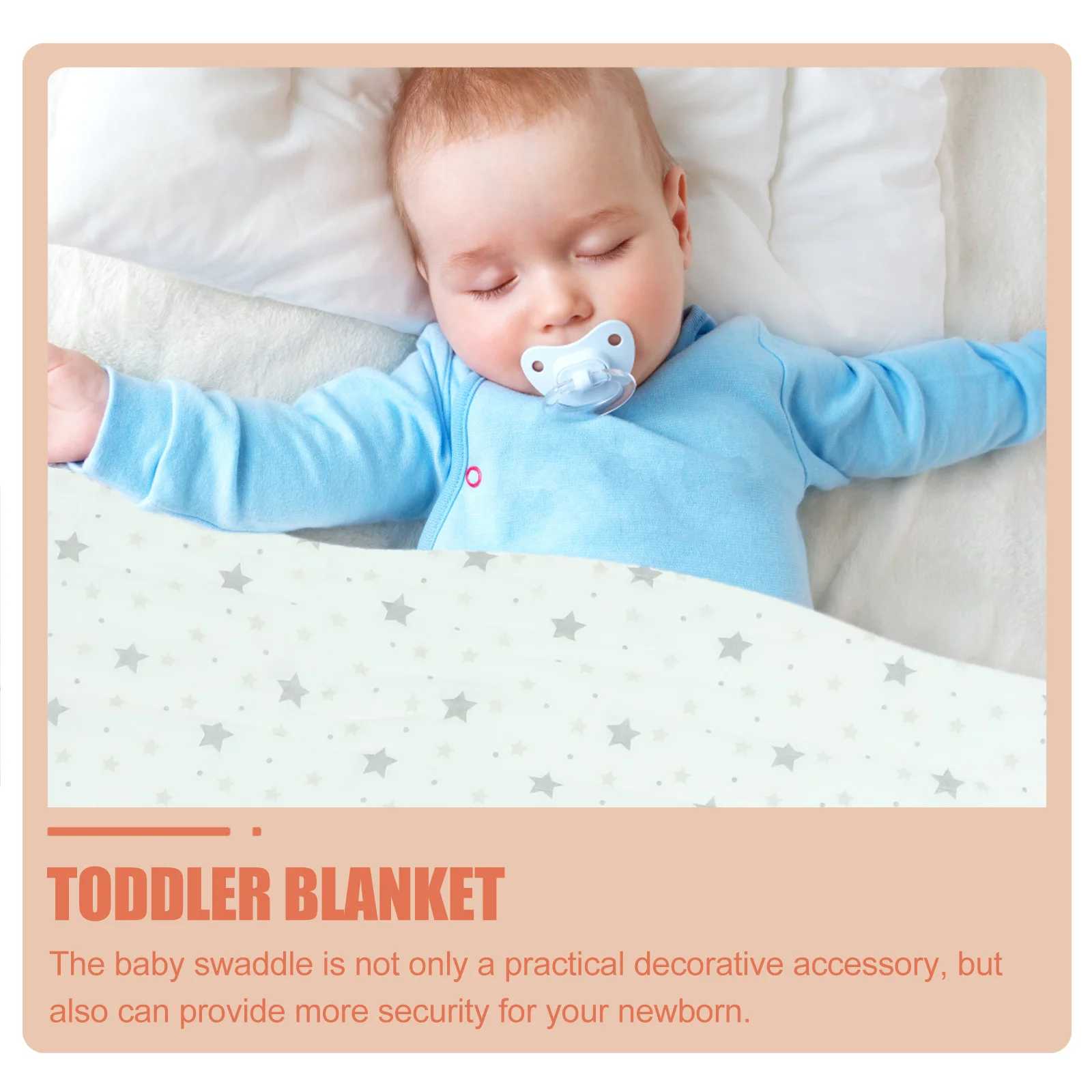 3 قطعة بطانيات الطفل للفتيات الفتيان الوليد قماط بطانية مريحة أنيقة الأمن طفل بطانية الطفل البطانيات للفتيات #4