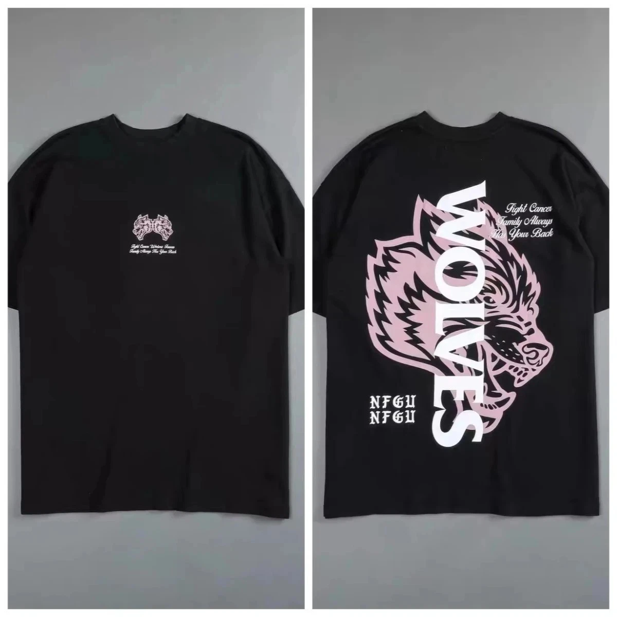 Wolf Head Sports Fitness Training Gym Leisure T-Shirt Men's and Women's Luxury Brand Top 2026 New Art