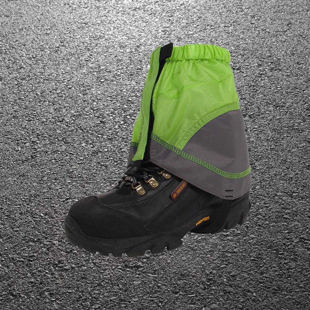 

1Pair Low Waterproof Gaiters Lightweight Elastic Ankle Covers Shoes Protection for Hiking Walking Outdoor Snow Mud