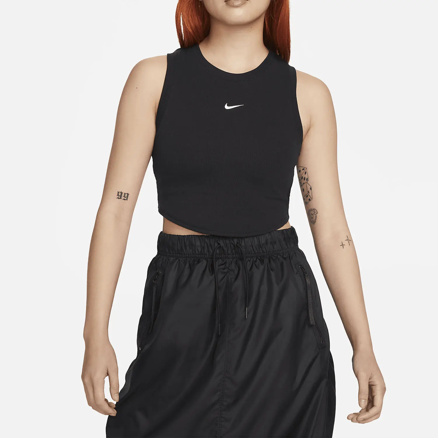 

Nike Genuine Product New Women's Gym Round Neck Breathable Sleeveless Tank FB8280-010