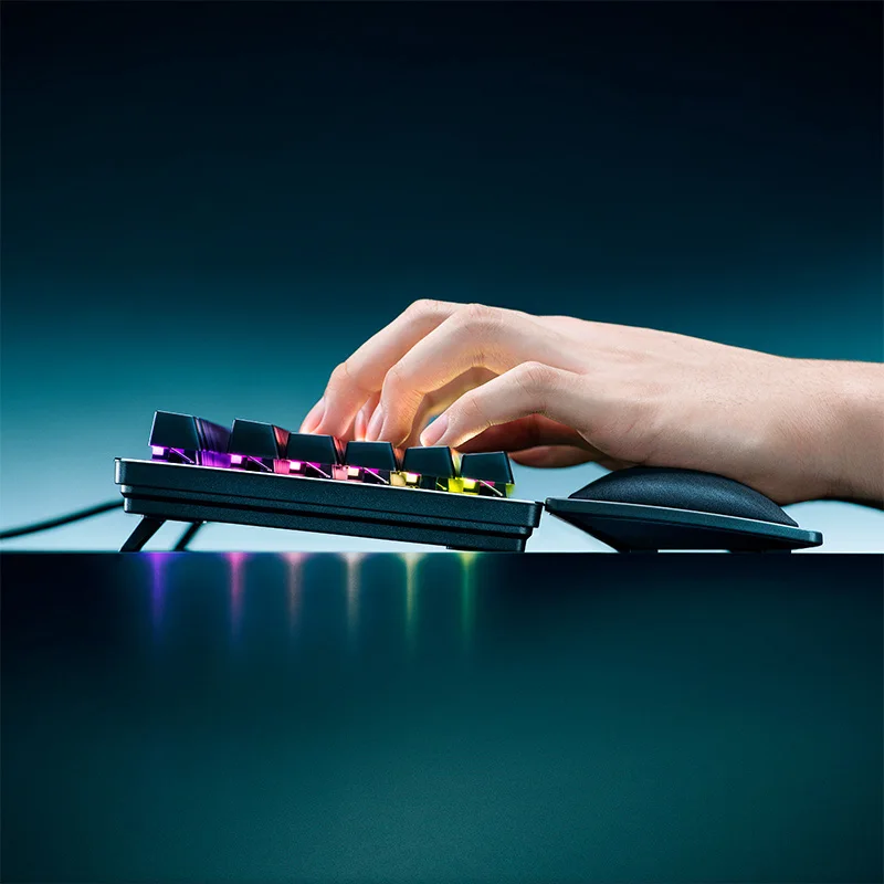 Razer Ergonomic Keyboard Wrist Rest for Mini Keyboards,Tenkeyless ,Full-sized Keyboards Long-Lasting Comfort