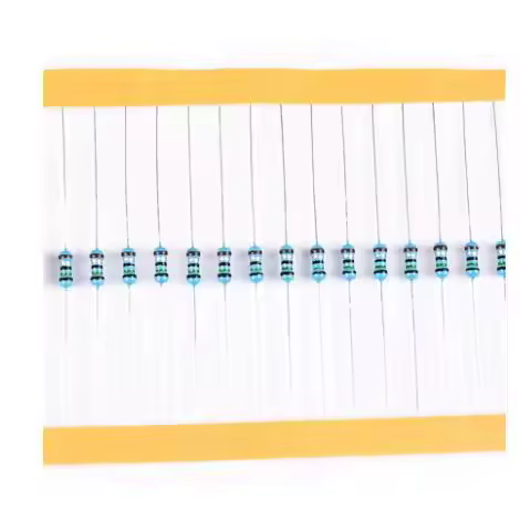20PCS 1W Metal Film Resistor 1% Five-color Ring Power Resistor 0.1~1M 2 4.7 10R 47 100 220 360 470 1K 2.2K 10K 22K 4.7K 100K Ohm - Image 3