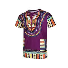 New African Tribal Dashiki 3D Print T-shirt Vintage Men Woman Oversized Short Sleeve T Shirts Streetwear Harajuku Kids Tee Tops